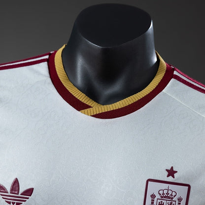 Player Version Spain Away Jersey 2026 World Cup Long Sleeves Football Kit Soccer Jersey