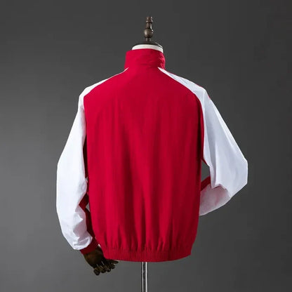 Arsenal Windbreaker 2025/26 Red Football Kit