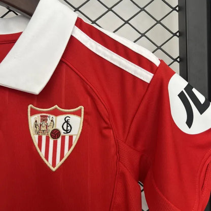 Kids Sevilla Away Jersey 25/26 Football Kit Soccer Jersey