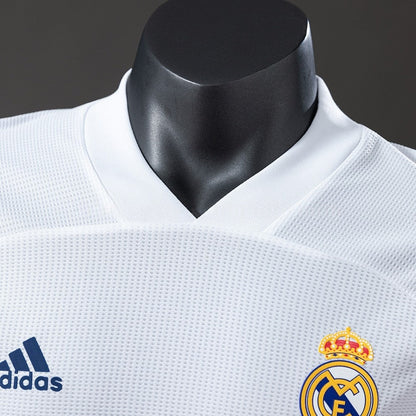 Real Madrid Jersey 2020-21 Home Retro Football Kit Player Version