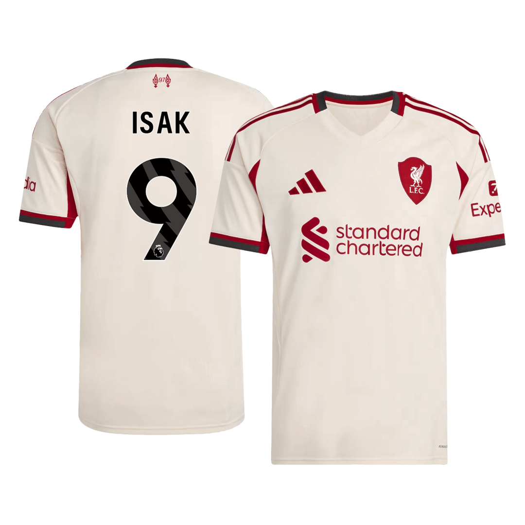 ISAK #9 Mens Liverpool Away Jersey 2025/26