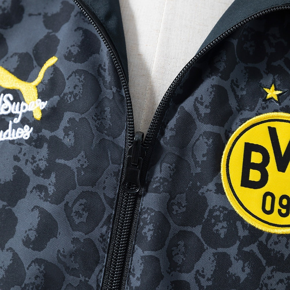 Dortmund Windbreaker 2025/26 Reversible Football Soccer Jacket