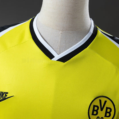 Dortmund Jersey 1995-96 Home Retro Football Kit