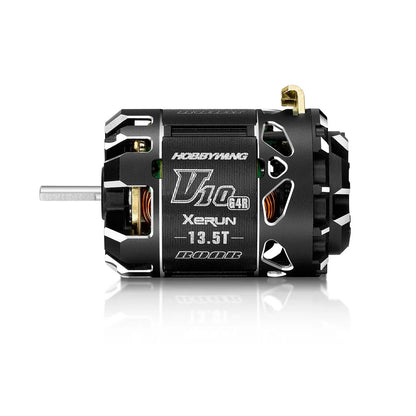 Hobbywing XeRun V10 G4R ROAR Sensored Brushless Motor for 1/10 RC Drift & Racing (13.5T / 17.5T / 21.5T)