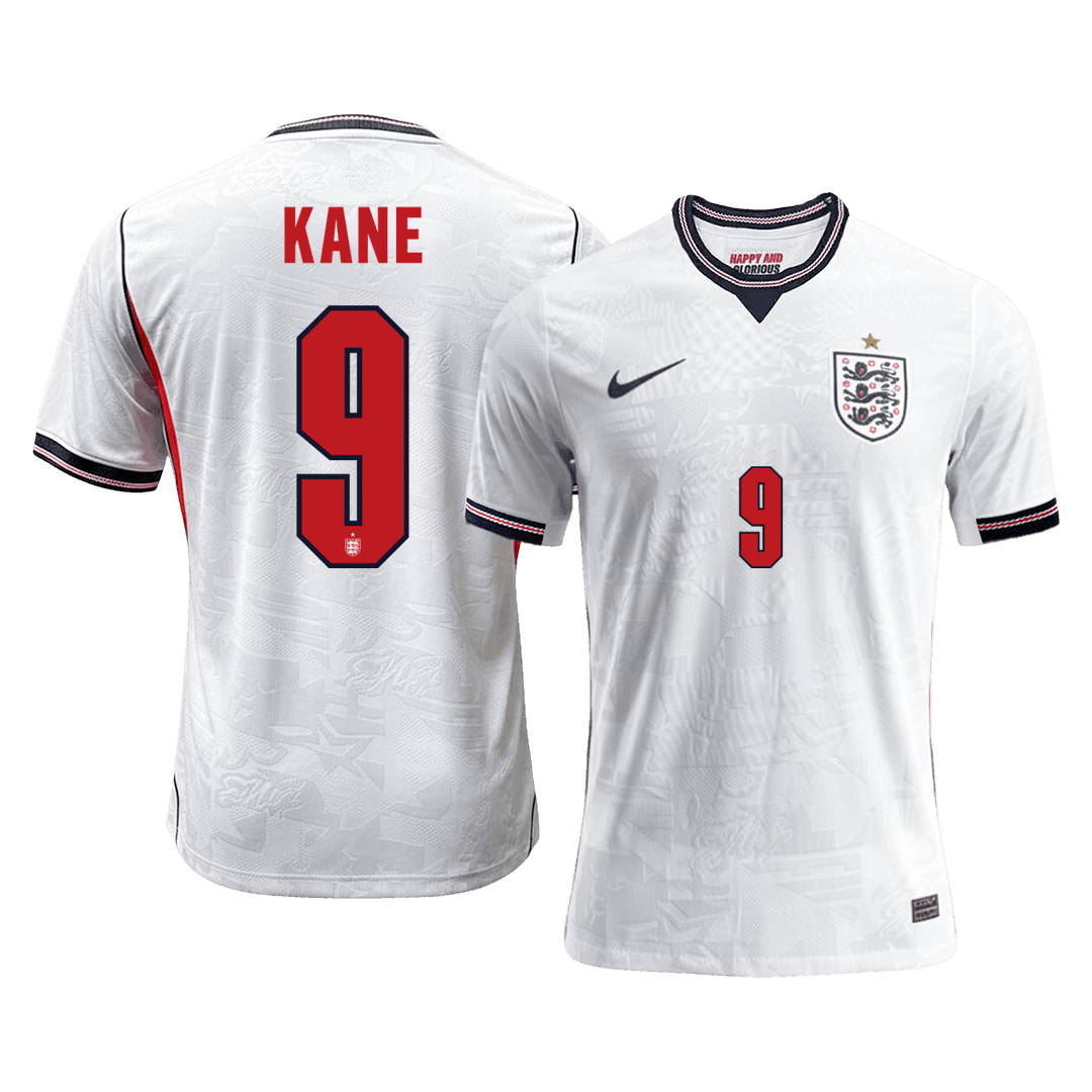 KANE #9 Mens England World Cup Home Jersey 2026 - Player Version (Slim Fit)