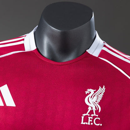 Liverpool Jersey 25/26 Home Football Kit Player Version