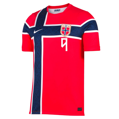 BRAUT HAALAND #9 Mens Norway World Cup Home Jersey 2026