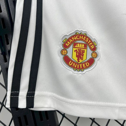 Manchester United Shorts 25/26 Home Football Kit Soccer Shorts