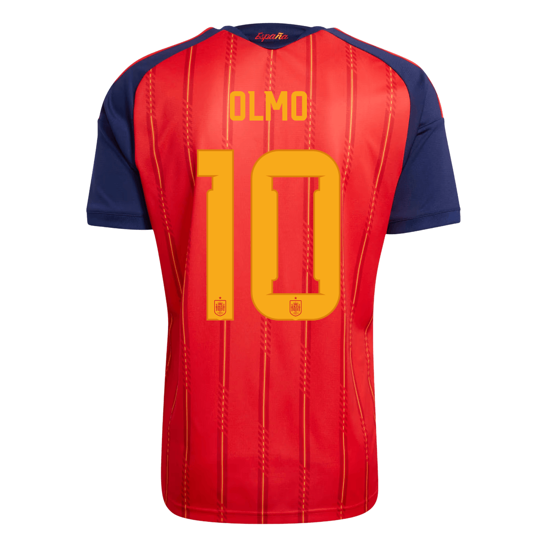 OLMO #10 Mens Spain World Cup Home Jersey 2026 [PREMIUM]