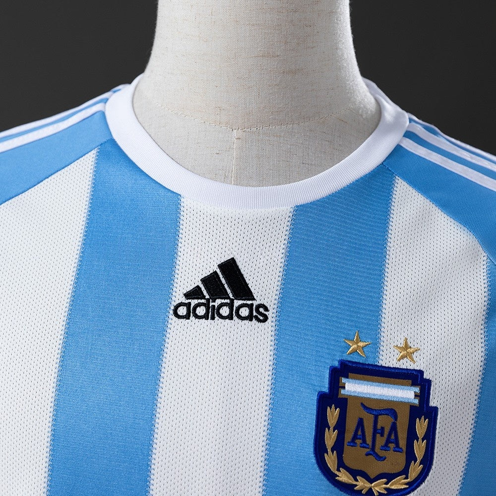 Argentina Jersey 2010 Home Retro Football Kit