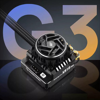 Hobbywing XeRun XR10 Pro G3/G3X 160A ESC & Brushless Motor Combo for 1/10 RC Buggy – Sensored Racing Speed Controller