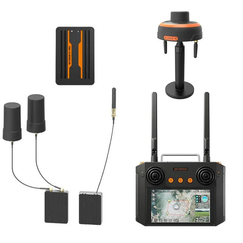 Skydroid S1 PRO Autonomous Control System H12 Remote Controller 1080P Digital Video RTK Navigation