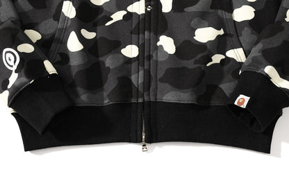 BAPE Shark Shark Head Double Hood Sweater Luminous Spots