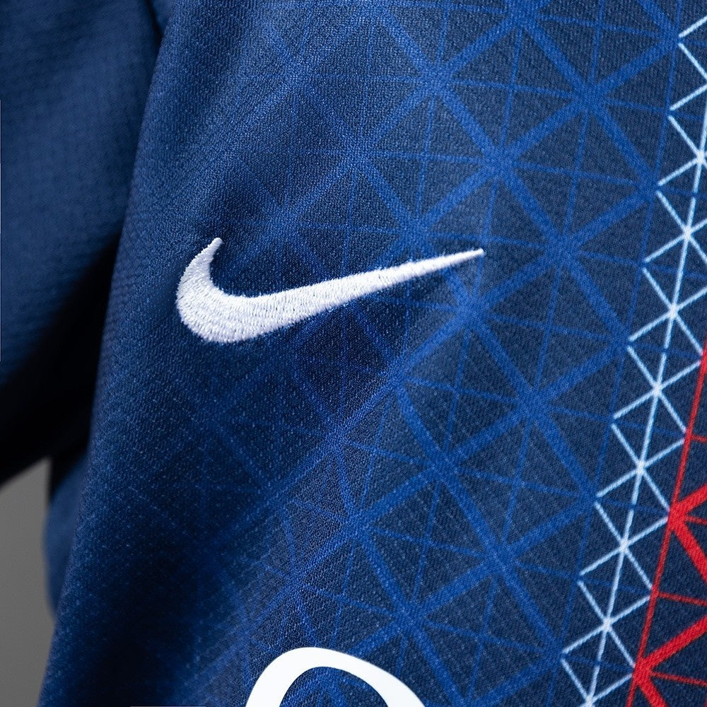 Kids PSG Jersey 25/26 Home Football Kit Star