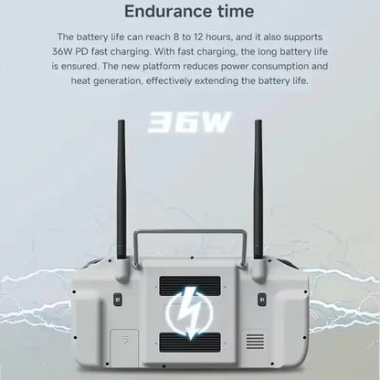 Skydroid G20 Smart Remote Controller Android 13 Ground Station with 30KM Dual-Band 2.4G/5.8G Video Transmission and 7-Inch Display