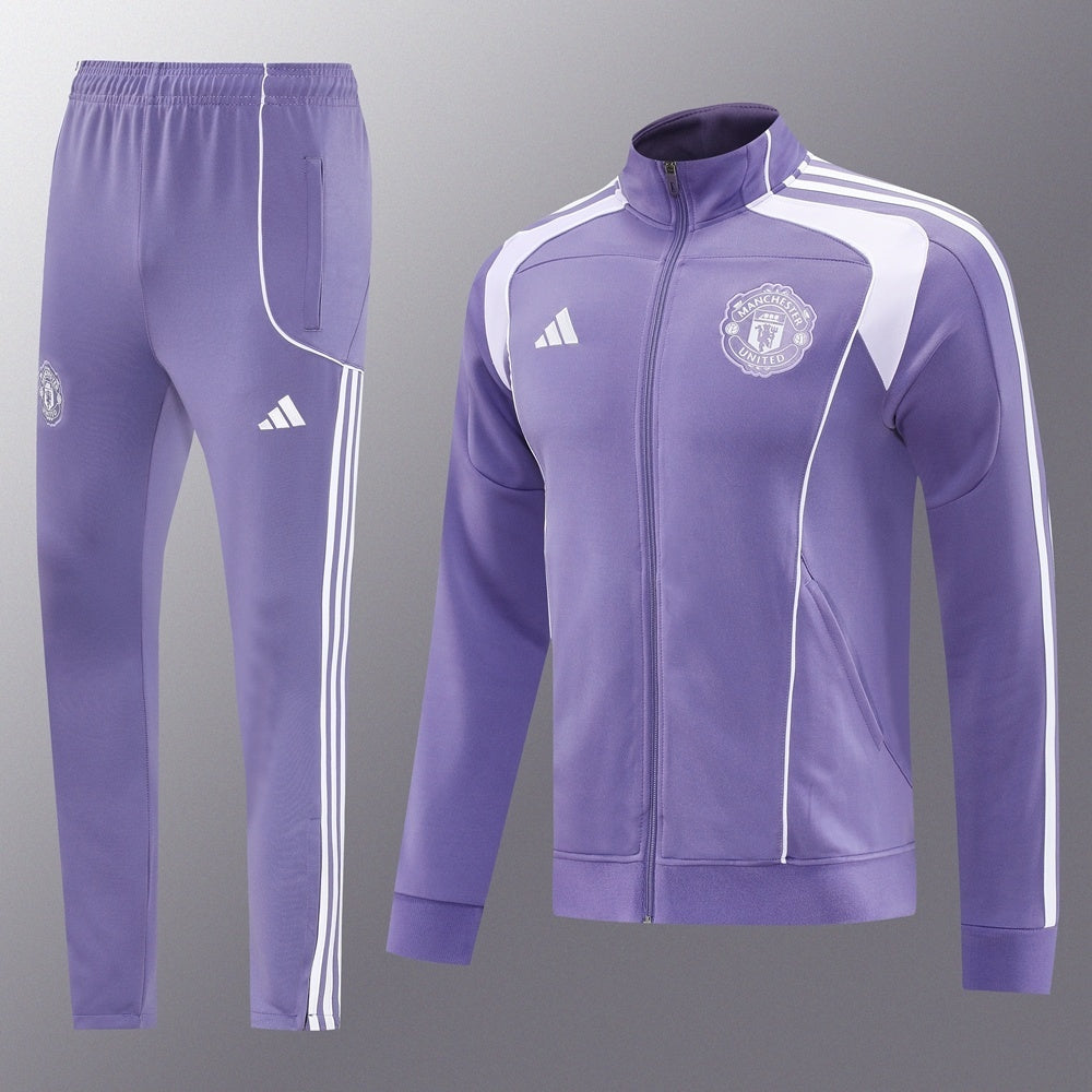 Manchester United Jackets Training Tracksuits 25/26 Football Kit Soccer Jersey