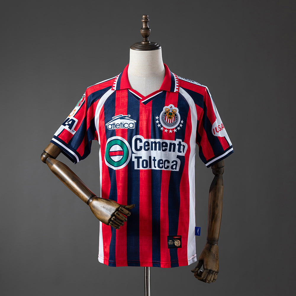 Chivas Third Jersey 1999-2000 Retro Football Kit Soccer Shirt