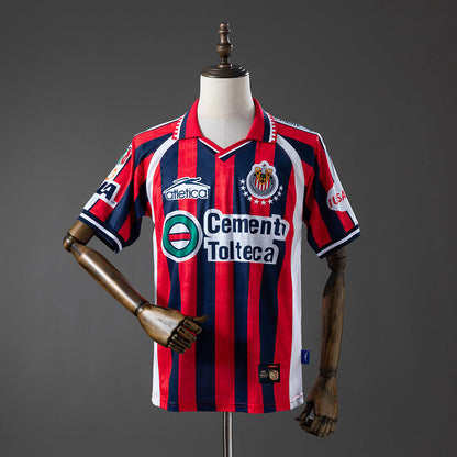 Chivas Third Jersey 1999-2000 Retro Football Kit Soccer Shirt