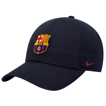 Nike F.C Barcelona Club Adjustable Cap-Navy