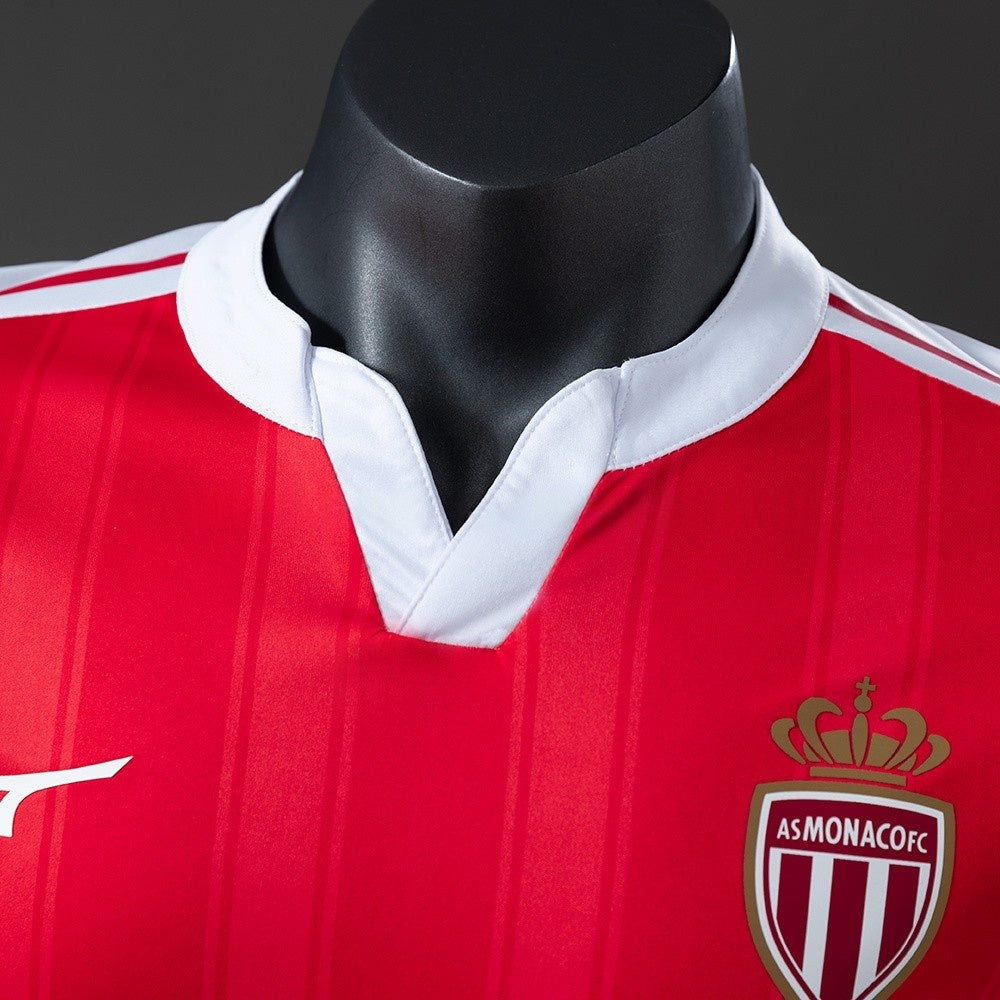 Monaco Jersey 25/26 Home Football Kit Player Version