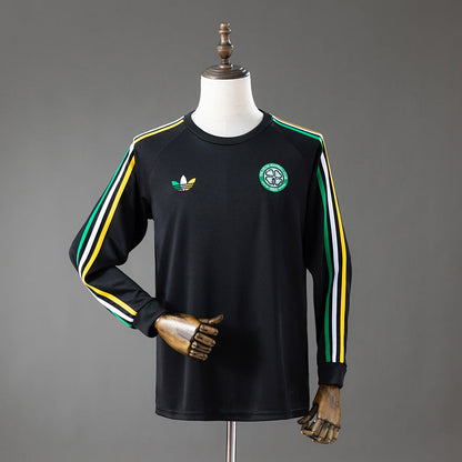 Celtic Black Shirt 2026-2027 Long Sleeves Football Kit Soccer Jersey