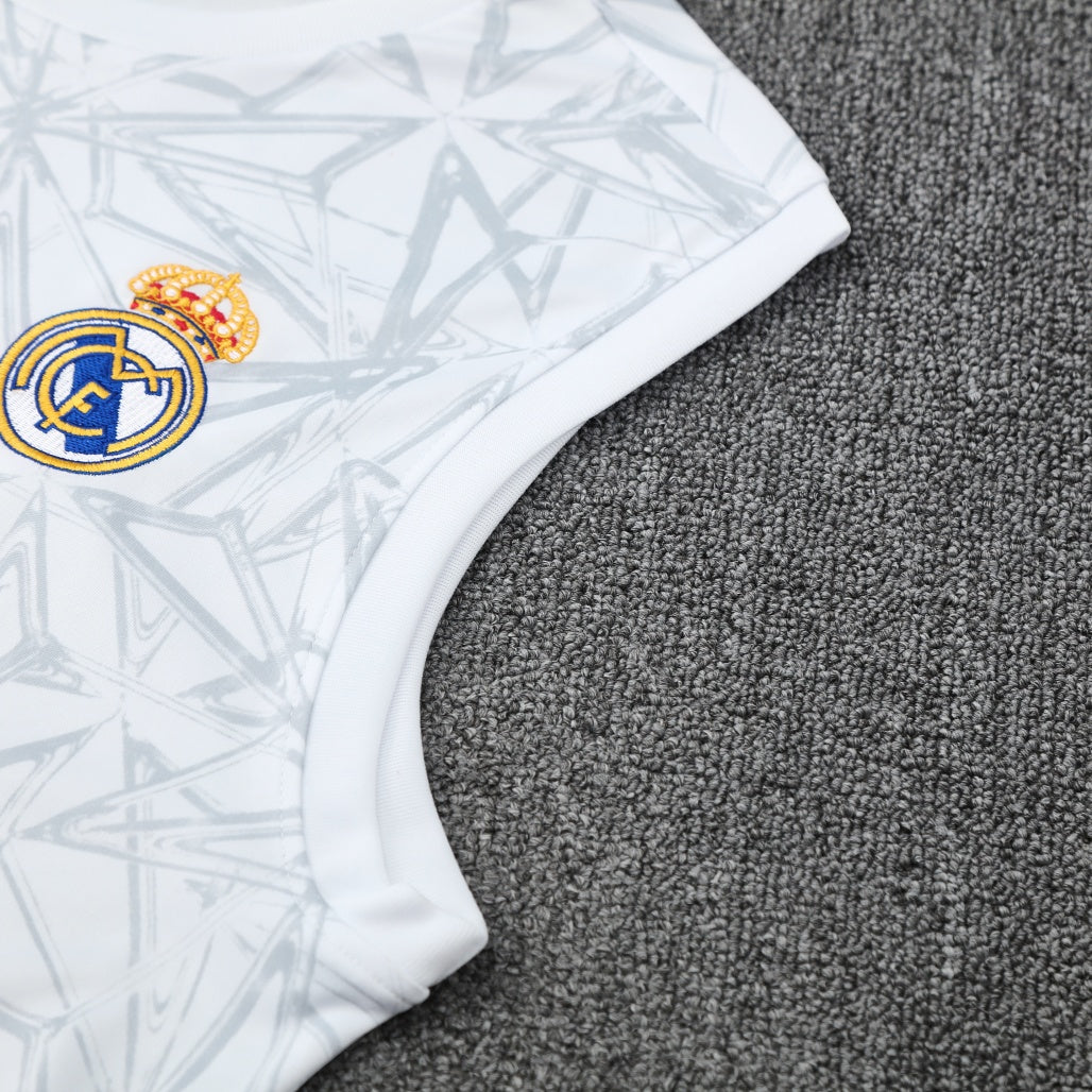 Real Madrid Vest Set Training Tracksuits 25/26 Football Kit Soccer Jersey