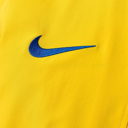 Brazil Windbreaker 2025/26 Yellow Football Jacket