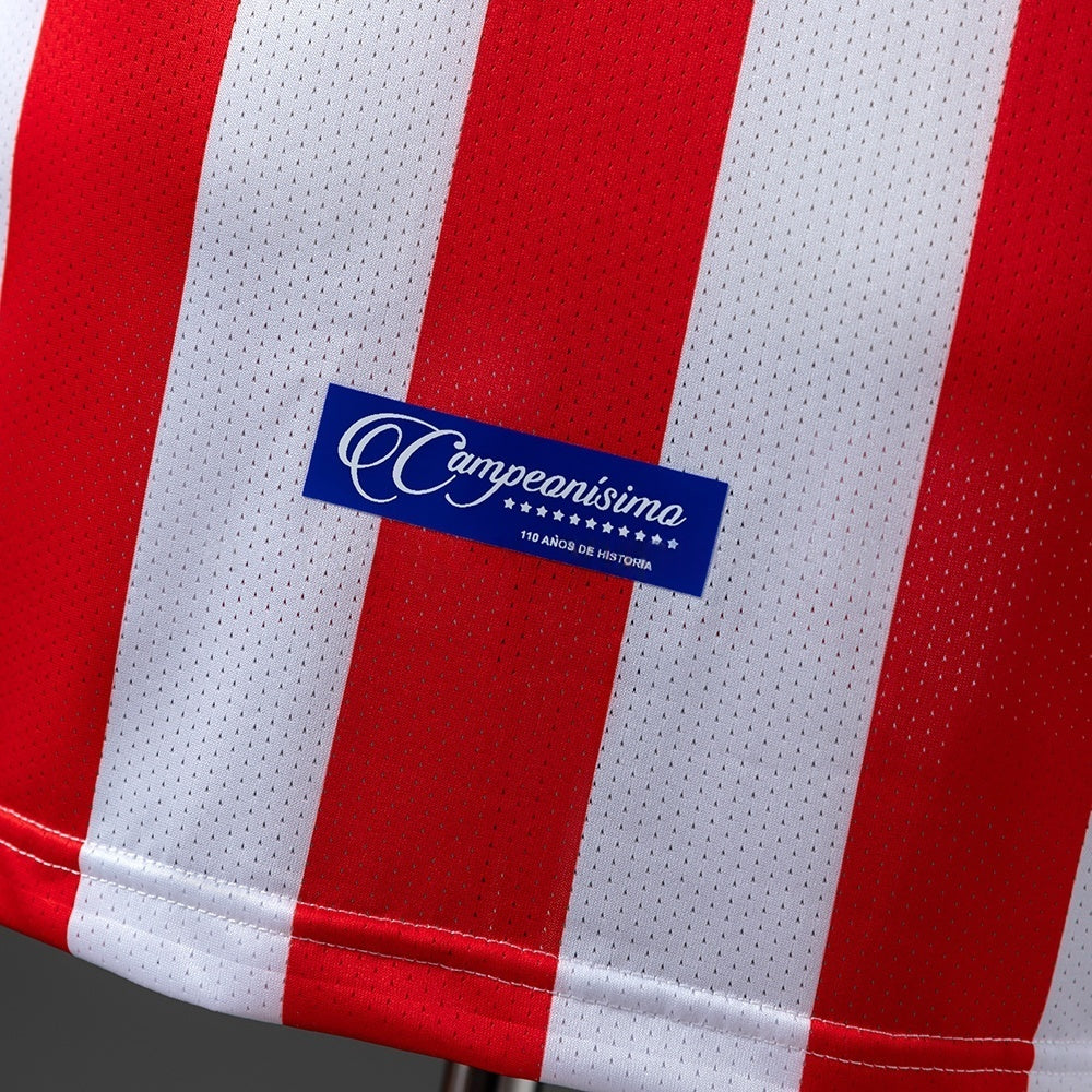 Retro Chivas Home Jersey 110th Anniversary Long Sleeves Football Kit Soccer Shirt