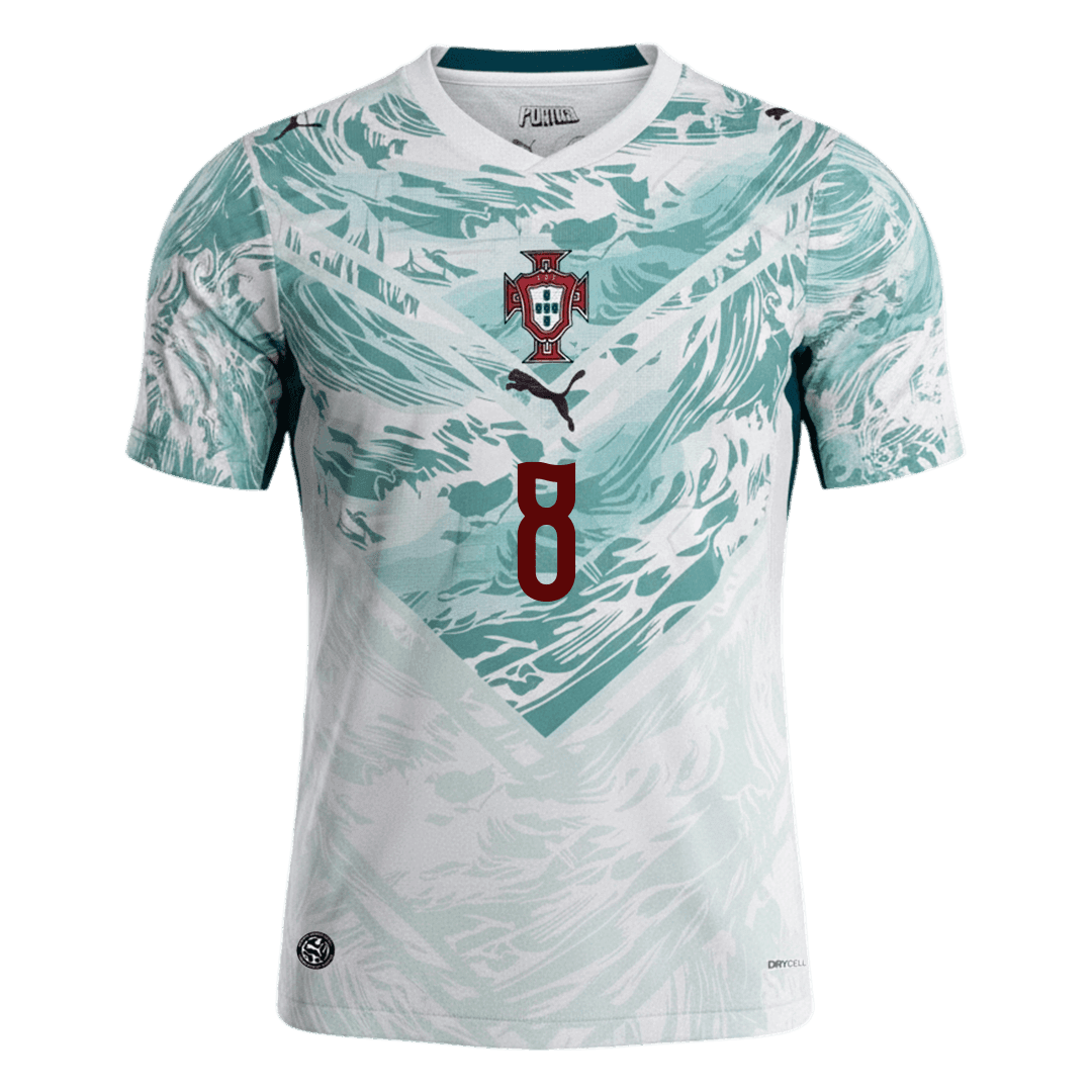 B.FERNANDES #8 Mens Portugal World Cup Away Jersey 2026