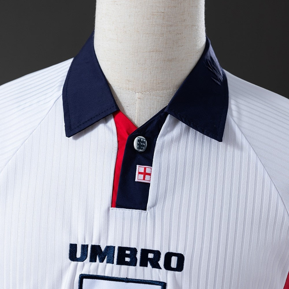 England Jersey 1998 Home Retro Football Kit