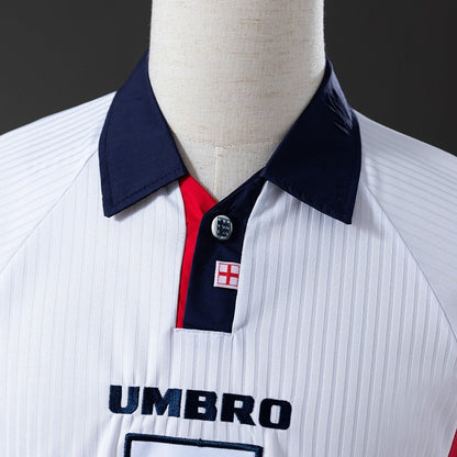 England Jersey 1998 Home Retro Football Kit