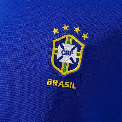 Brazil Jersey 1998 Away Retro Football Kit Long Sleeves