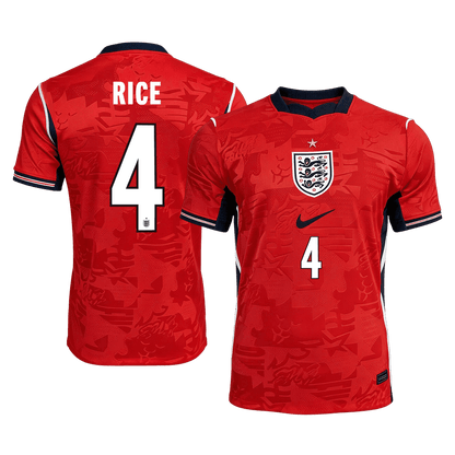 RICE #4 Mens England World Cup Away Jersey 2026