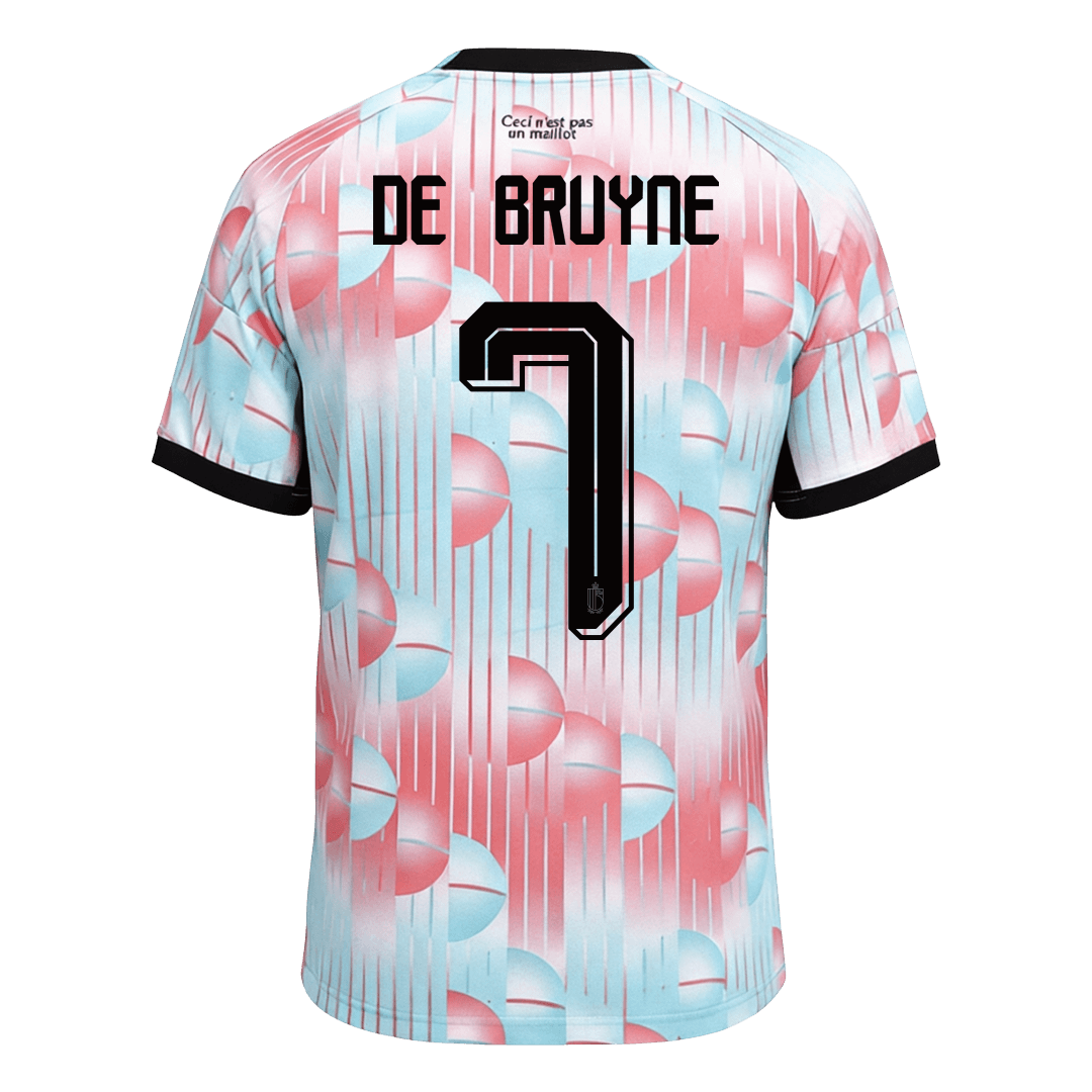 DE BRUYNE #7 Mens Belgium World Cup Away Jersey 2026