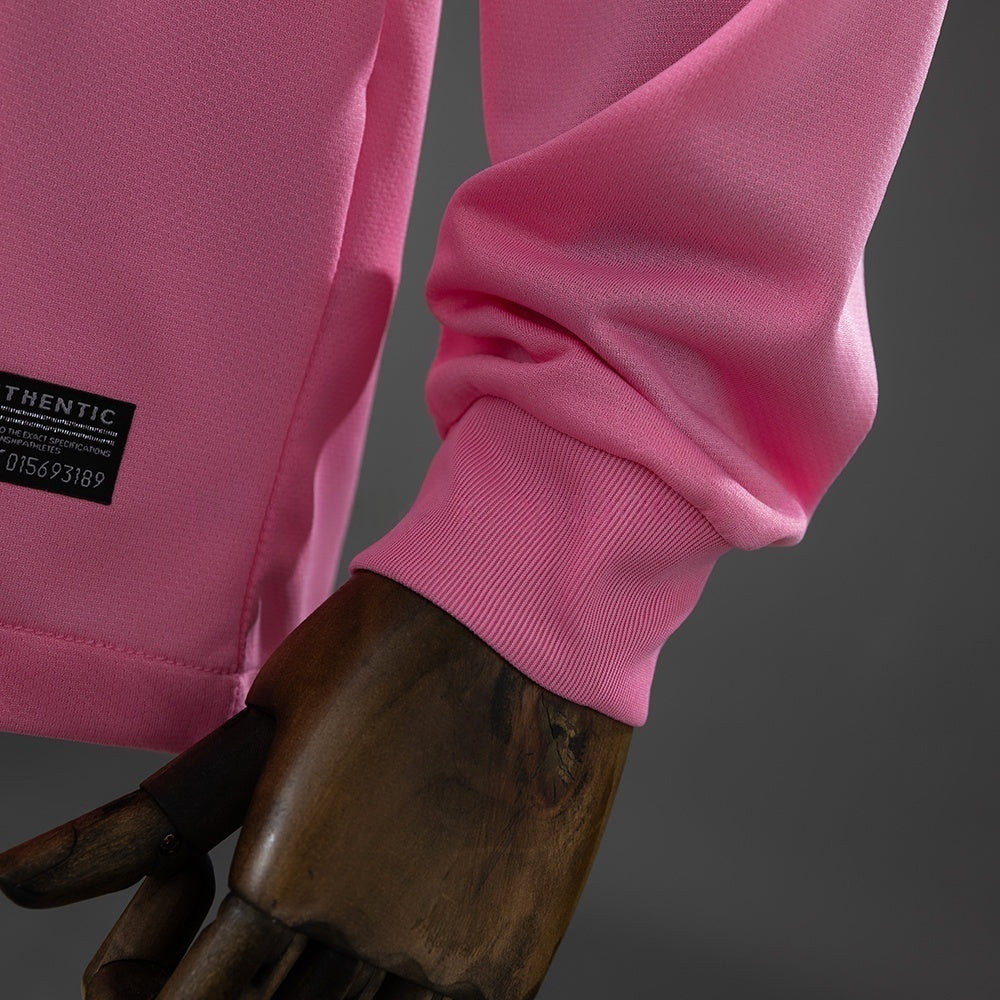 Santos Pink Jersey 2012-2013 Long Sleeves Retro Football Kit Soccer Shirt