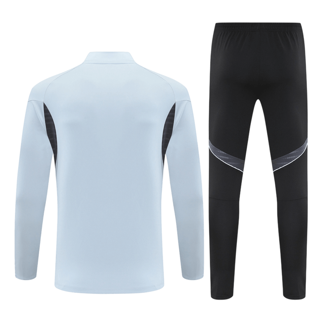 Kids Japan 2026 White Zipper Sweatshirt Kit (Top+Pants)