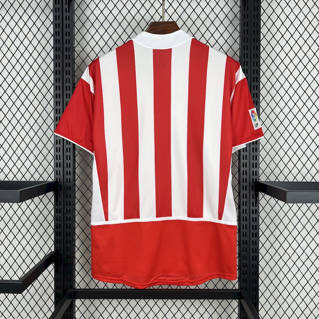 Retro Atletico Madrid Jersey 2002-03 Home Football Kit Soccer Shirt