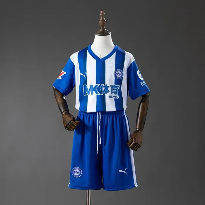 Kids Deportivo Alaves Jersey 2025/26 Away Football Kit