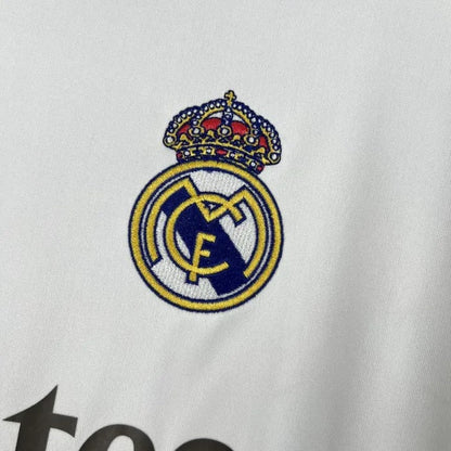 Real Madrid Home Jersey 25/26 Long Sleeves Football Kit Soccer Jersey