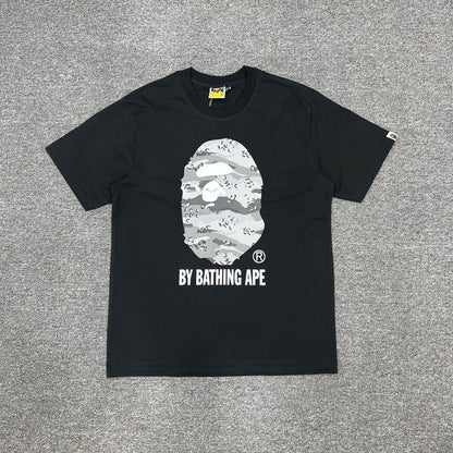 Bape 100% cotton Plus Size loose Cotton Round Neck T-Shirt