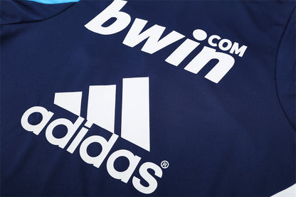 Retro Real Madrid Training Tracksuits 2009-10 Football Kit Soccer Jersey