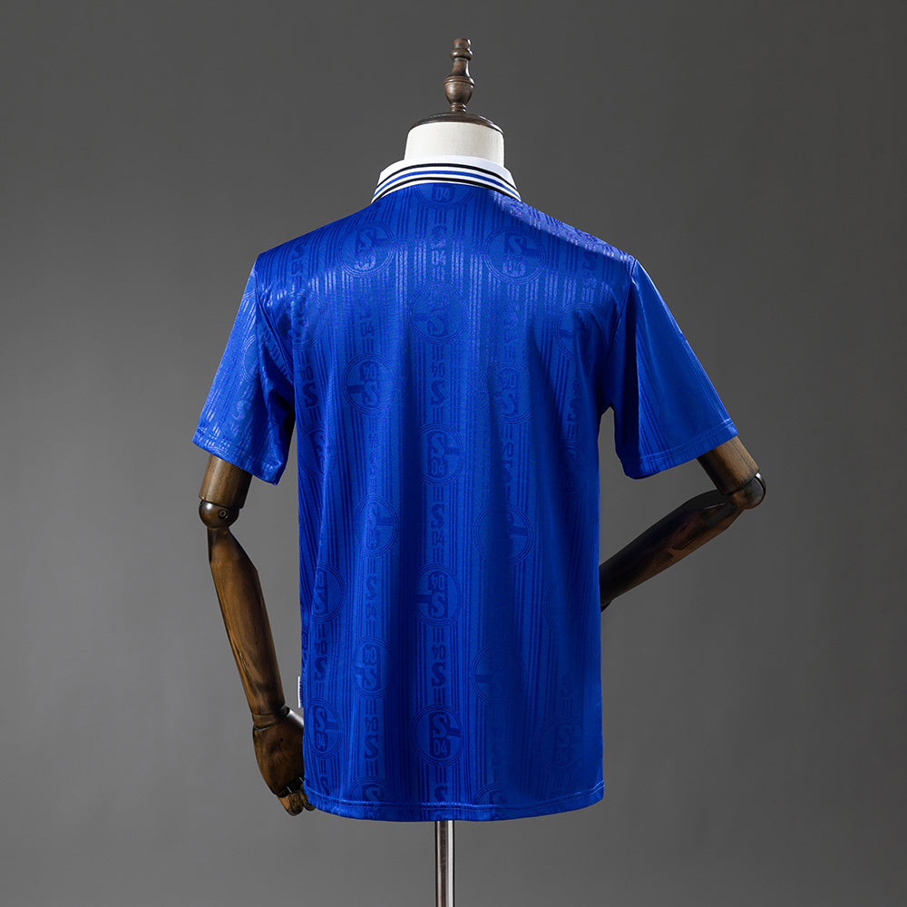 Schalke 04 Jersey 1996-97 Home Retro Football Kit