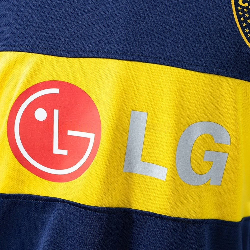 Boca Junios Jersey 2009-10 Home Retro Football Kit