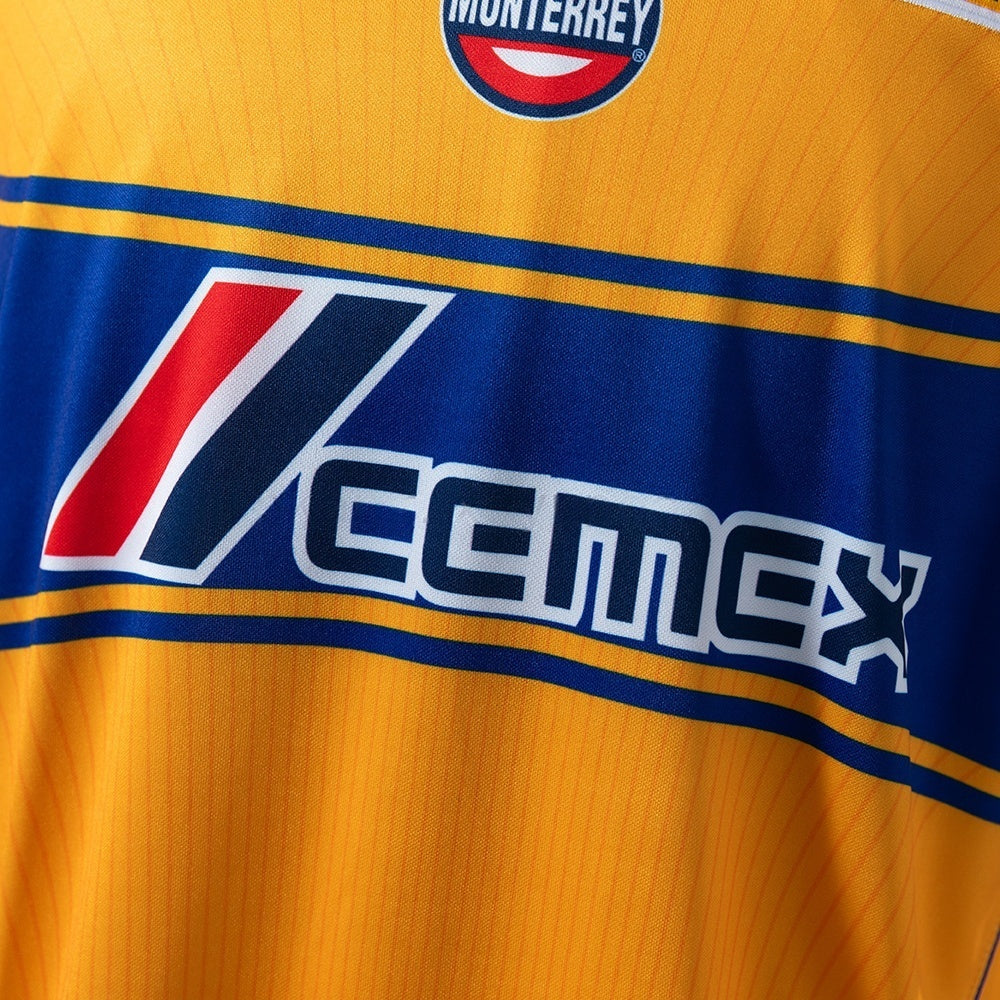 Club Tigres Home Jersey 2005-2006 Retro Football Kit Soccer Shirt