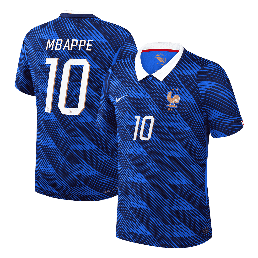 MBAPPE #10 Mens France World Cup Home Jersey 2026 - Player Version (Slim Fit)