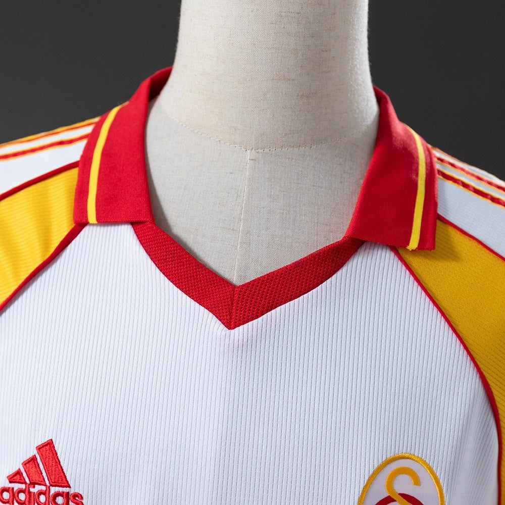 Galatasaray Jersey 1999-00 Away Retro Football Kit Long Sleeves