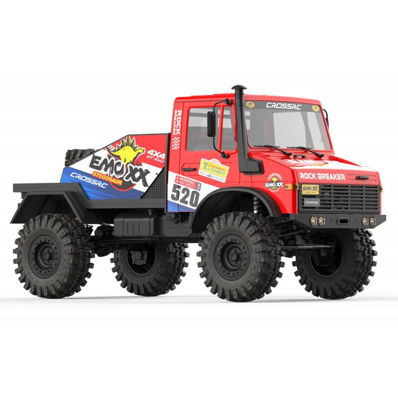 CROSSRC EMO XX 1/6 4WD RC Rally Truck Metal Chassis Remote Control RTR