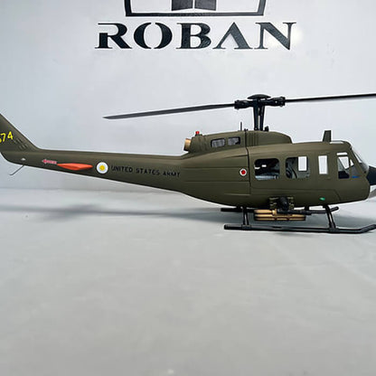 ROBAN UH-1D 470 Scale RC Helicopter GPS X2 Flight Control LED Lighting PNP/RTF
