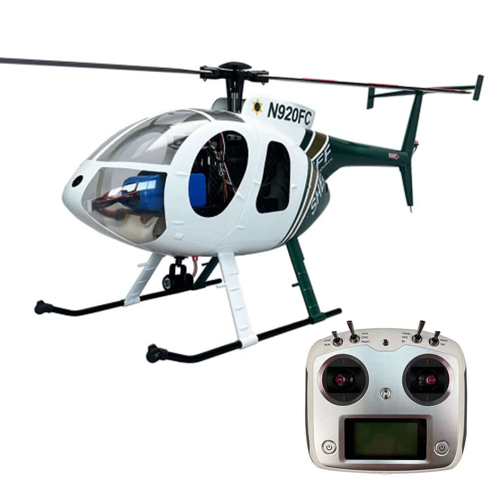 ROBAN MD-500E Bird 470 Scale RC Helicopter GPS X2 Flight Control LED Lighting PNP/RTF