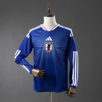 Japan Home Jersey 2026 World Cup Football Kit Long Sleeves